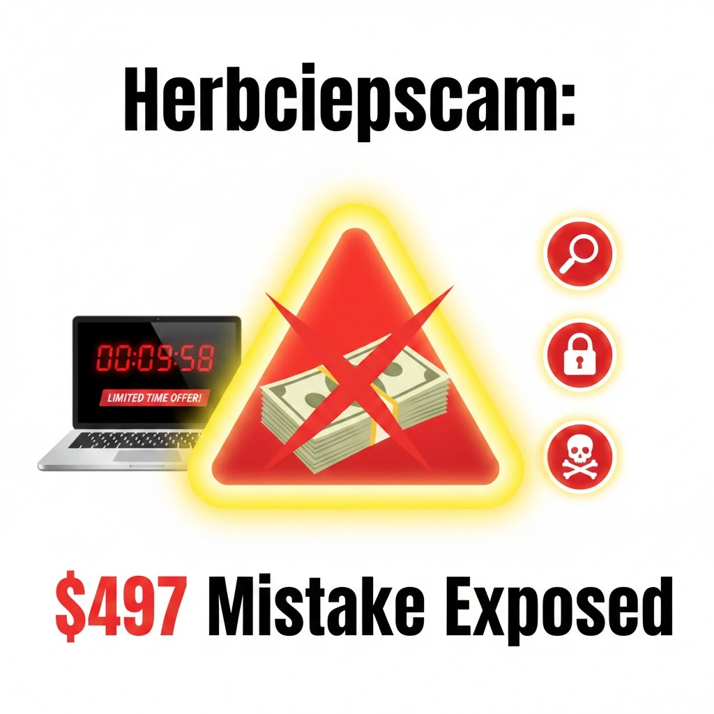 Herbciepscam Exposed – My $497 Mistake