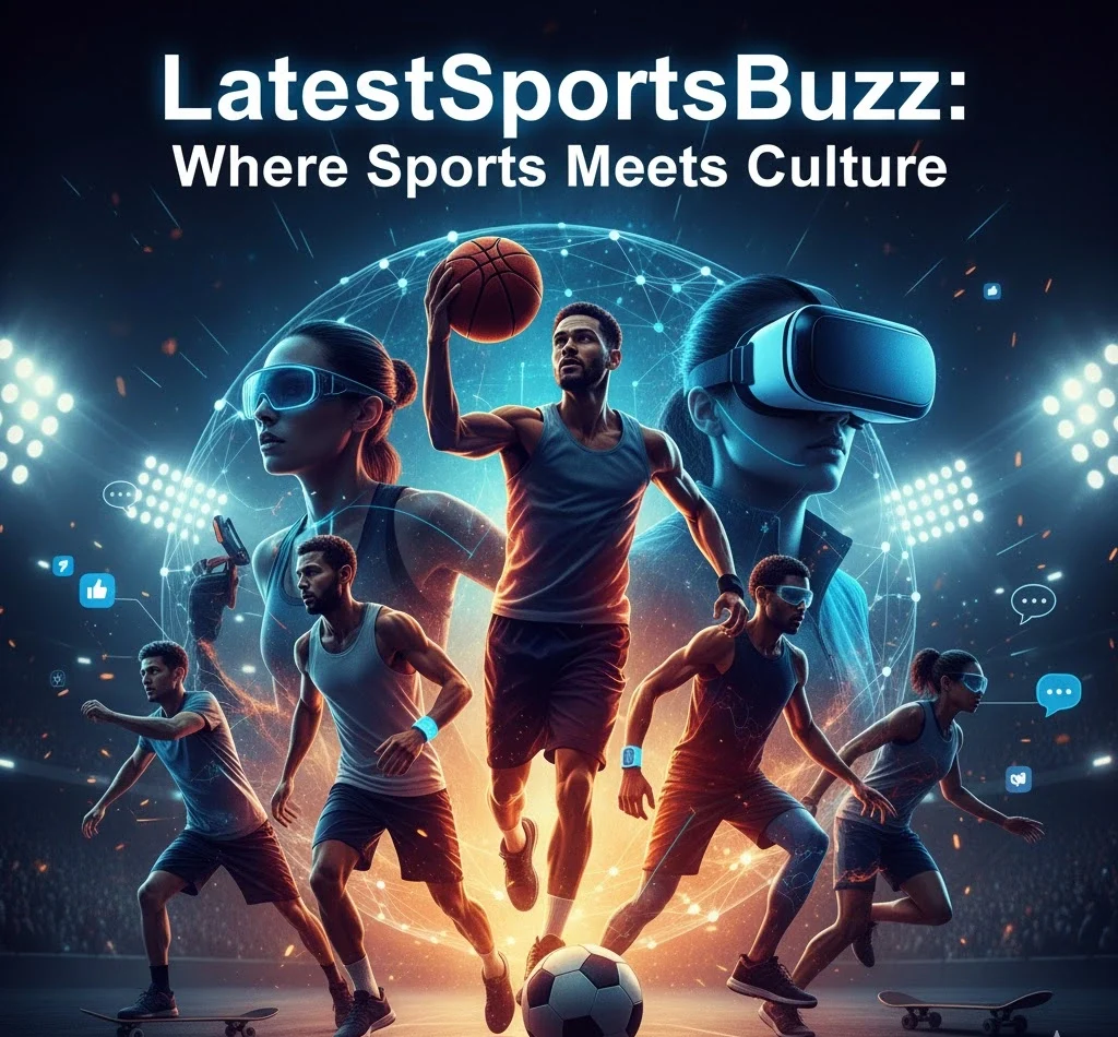 LatestSportsBuzz exploring the intersection showing athletes using technology and engaging with global fans digitally