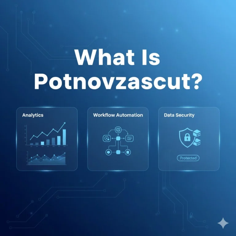 What is Potnovzascut AI-powered productivity platform showing real-time analytics dashboard for UK businesses