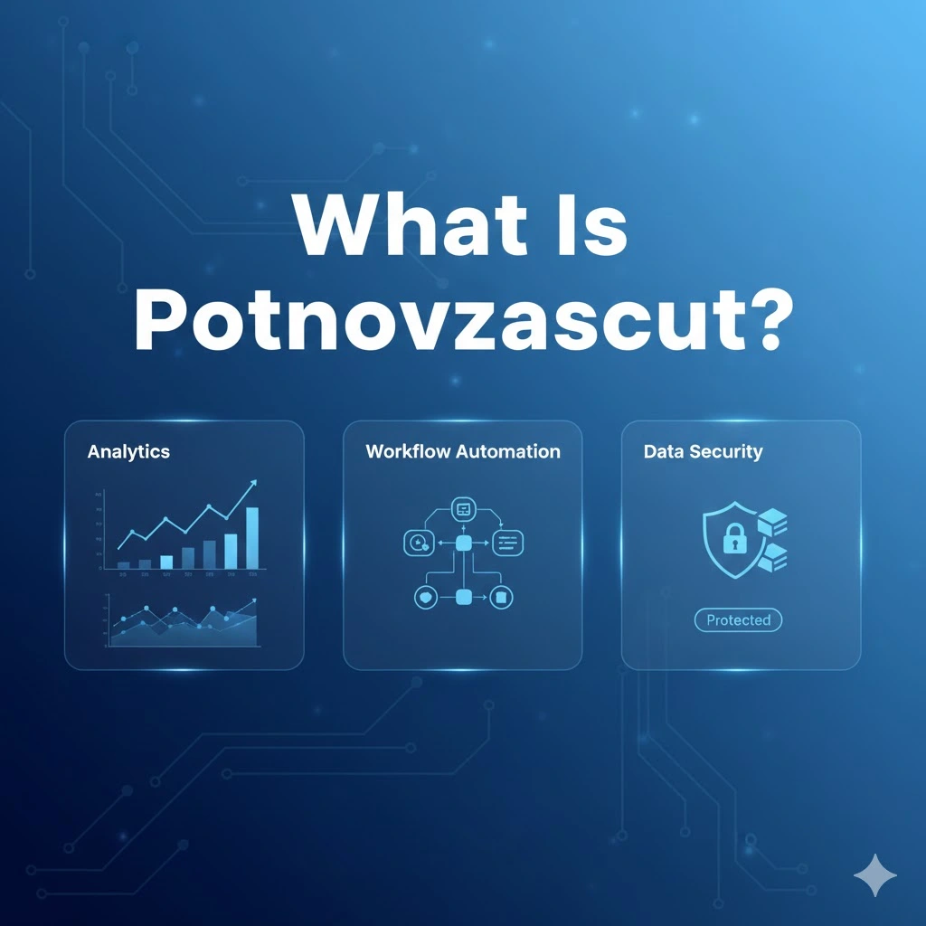 What is Potnovzascut AI-powered productivity platform showing real-time analytics dashboard for UK businesses
