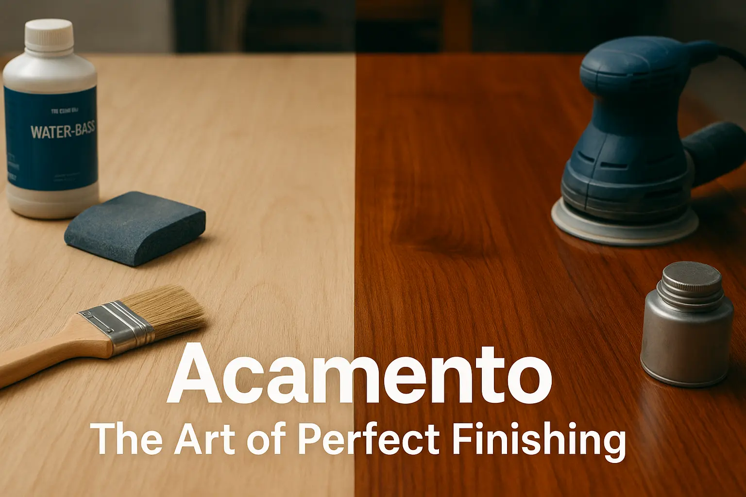Professional Acamento Finishing Process in Modern Design