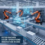 peter bucher cicor leading automated warehouse operations at Cicor electronics manufacturing facility
