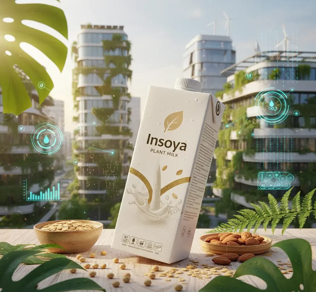 Insoya plant-based protein products showcasing sustainable nutrition and wellness benefits for healthy UK diets