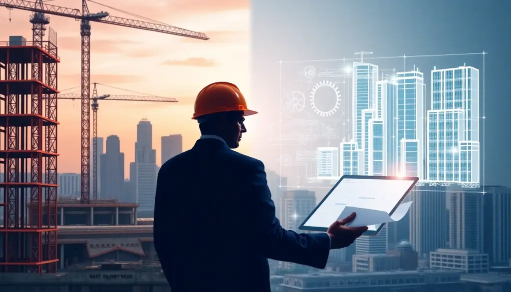 Kirk Gerndt project director career journey showing construction site management, team leadership, and building development expertise in Atlanta