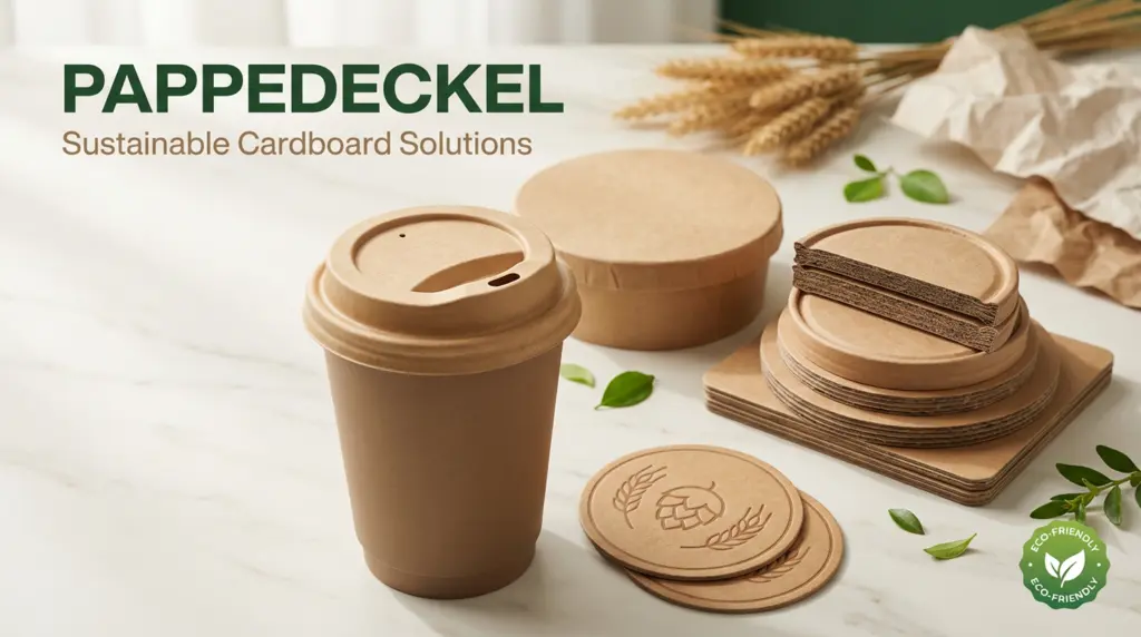 Pappedeckel: Your Complete Guide to Sustainable Cardboard Lids