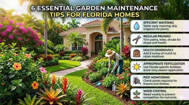 6 Essential Garden Maintenance Tips for Florida Homes