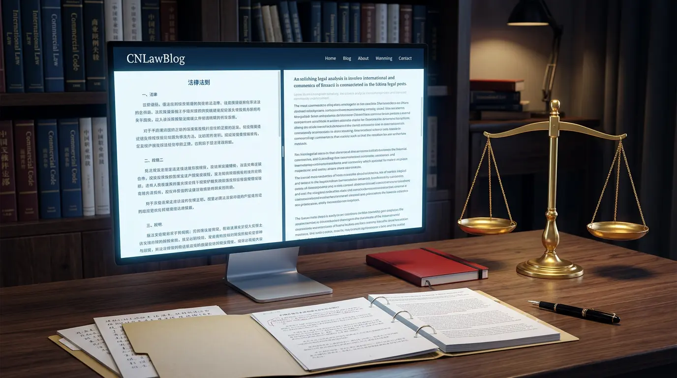 CNLawBlog China Legal Insights and Expert Analysis