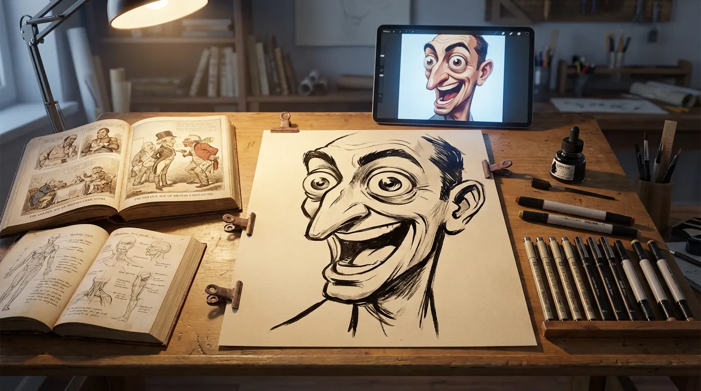 Caricatronchi Meaning History Techniques and UK Art