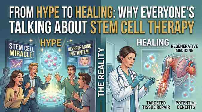 From Hype to Healing: Why Everyone’s Talking About Stem Cell Therapy